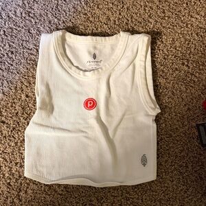 FP Movement by Free People White Crop Top M/L